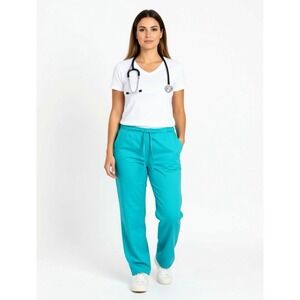 Cherokee Luxe Medical Scrub Pants, Teal, XXL, NWT